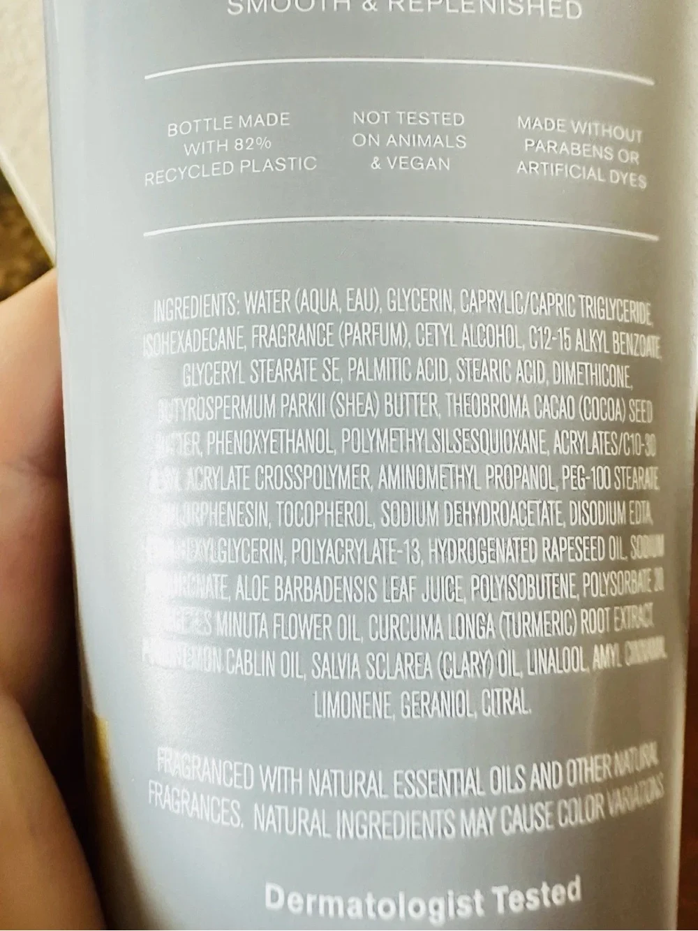 Bath & Body Works Gray & Gold Black Tea Body Cream
